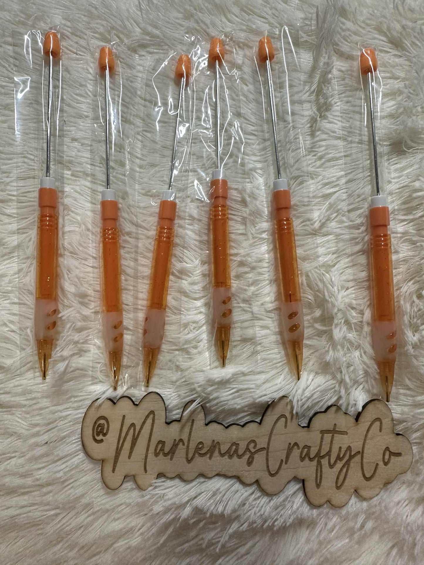 Beaded Lead Pencils Mechanical Pencils in Solid Colors