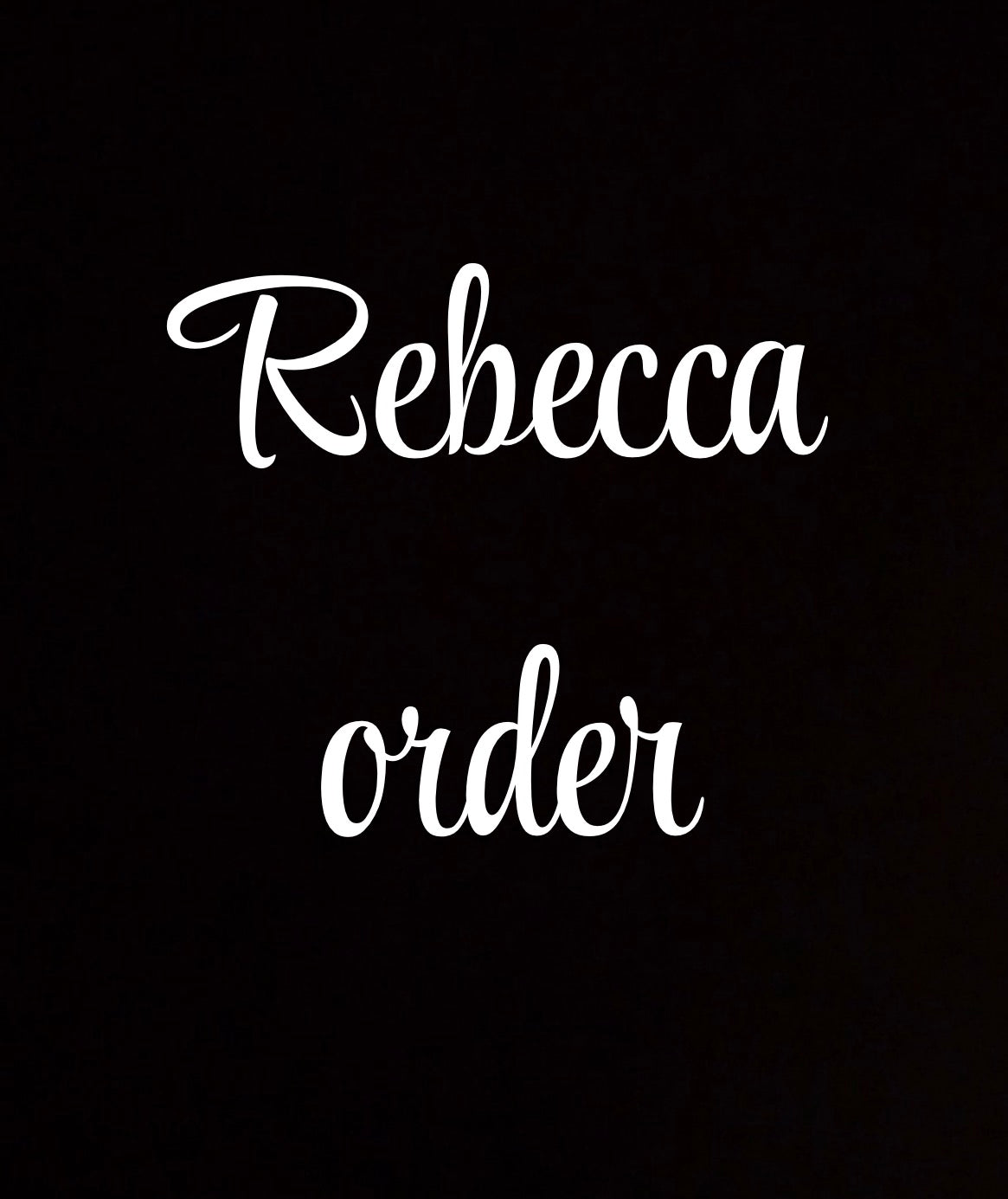 Rebecca.