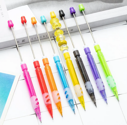 Beaded Lead Pencils Mechanical Pencils in Solid Colors