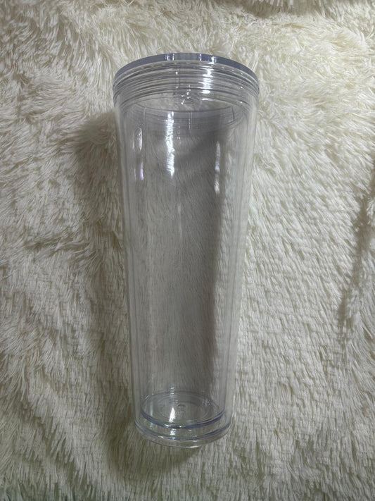 24oz Acrylic Snowglobe.