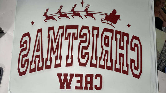 Christmas Crew (Red Font)