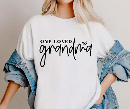 One Loved Grandma (Black)