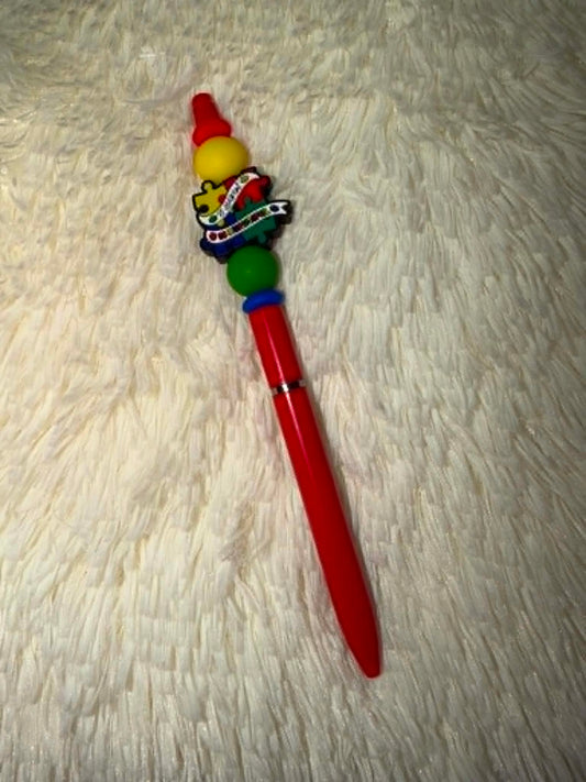 Beadable Pen W / Black ink