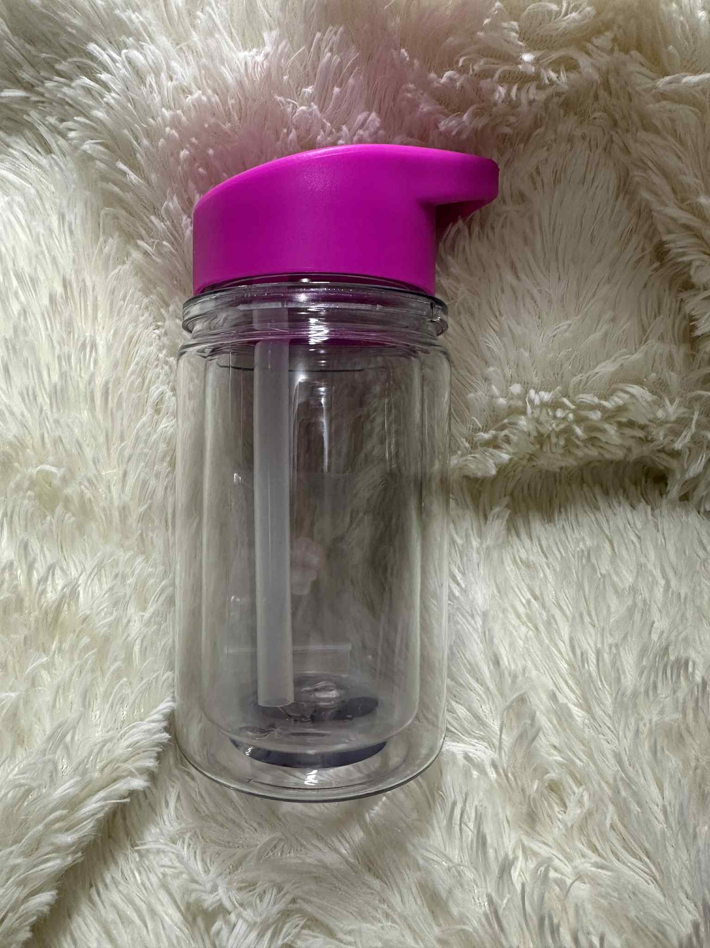 10oz Plastic Kids Snowglobe Tumblers