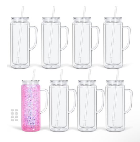 20oz acrylic w/ handle