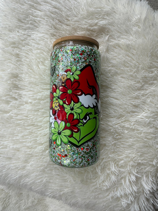 Grinch glass