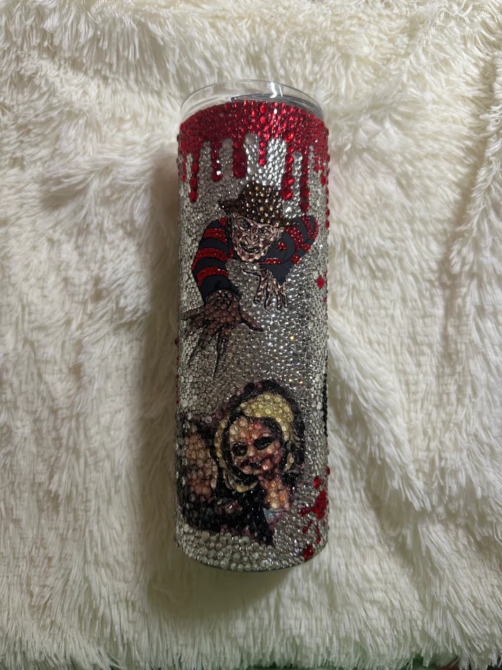 Halloween & Friends Rhinestone Tumbler