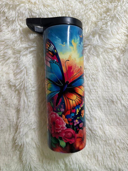Butterfly sublimation Tumbler