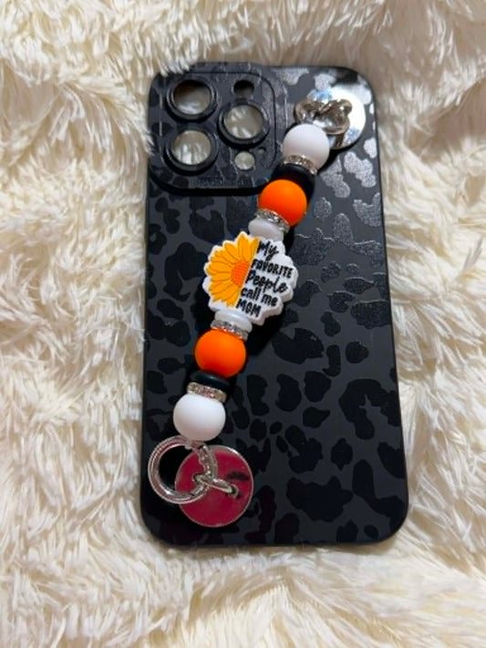 Custom Beaded Phone holder