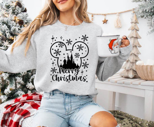 Disney Merry Christmas ( Black Font)