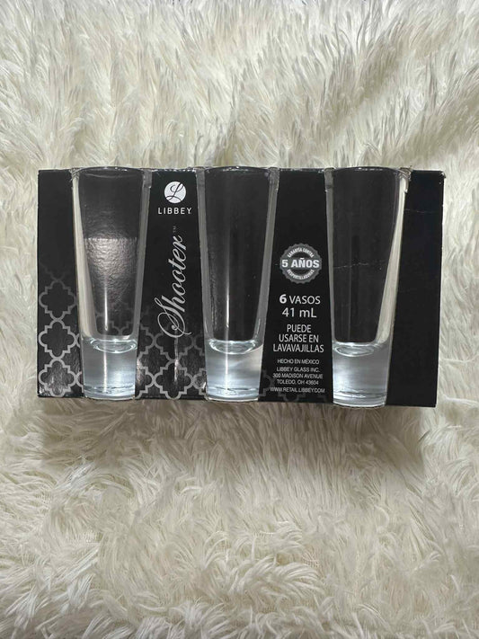 6 Tall Shot Glasses