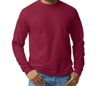 Long-Sleeve T-Shirt - Garnet