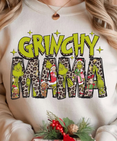 Grinchy Mama ( Full Color)