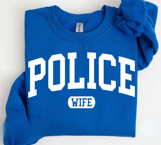 Police Wife (White)