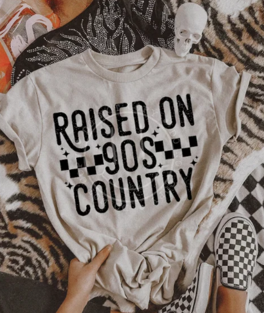 Raised On 90's Country (Black)