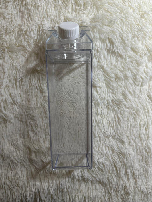Acrylic Milk Containers.